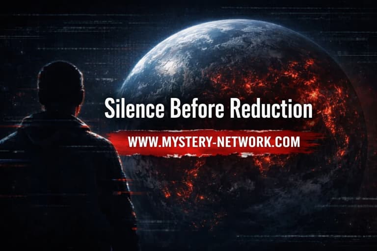 The Silence Before Reduction: Is Depopulation Already in Motion?
