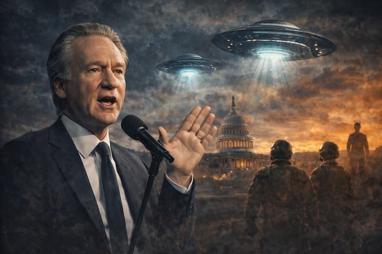 Bill Maher: Moment ujawnienia UAP już trwa